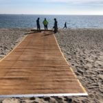 Alfombra de acceso para playa