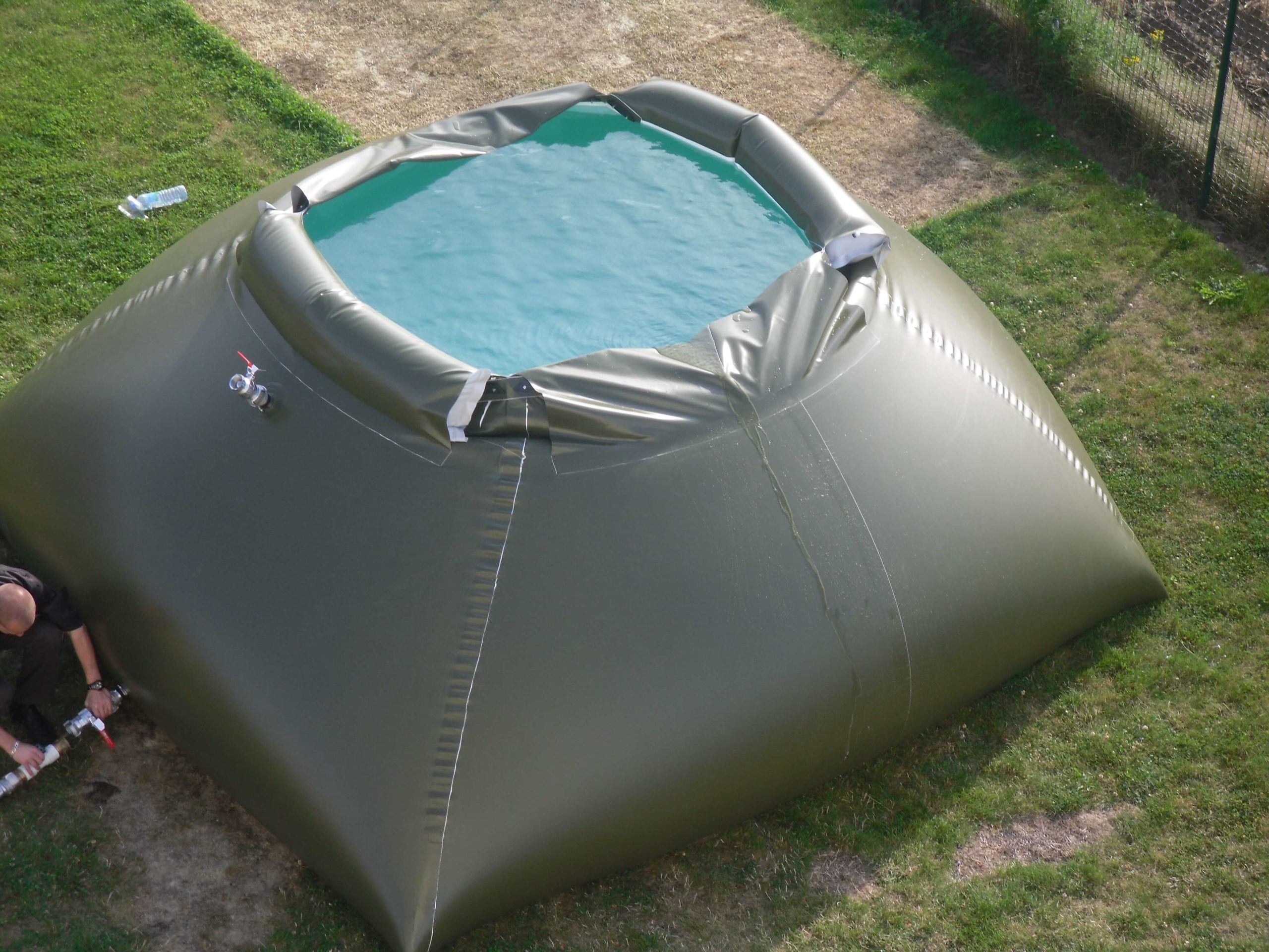 Depósito flexible de agua